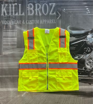 Two-Tone Slotted Safety Vest