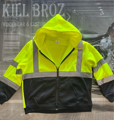 High-Visibility Safety Hoodie
