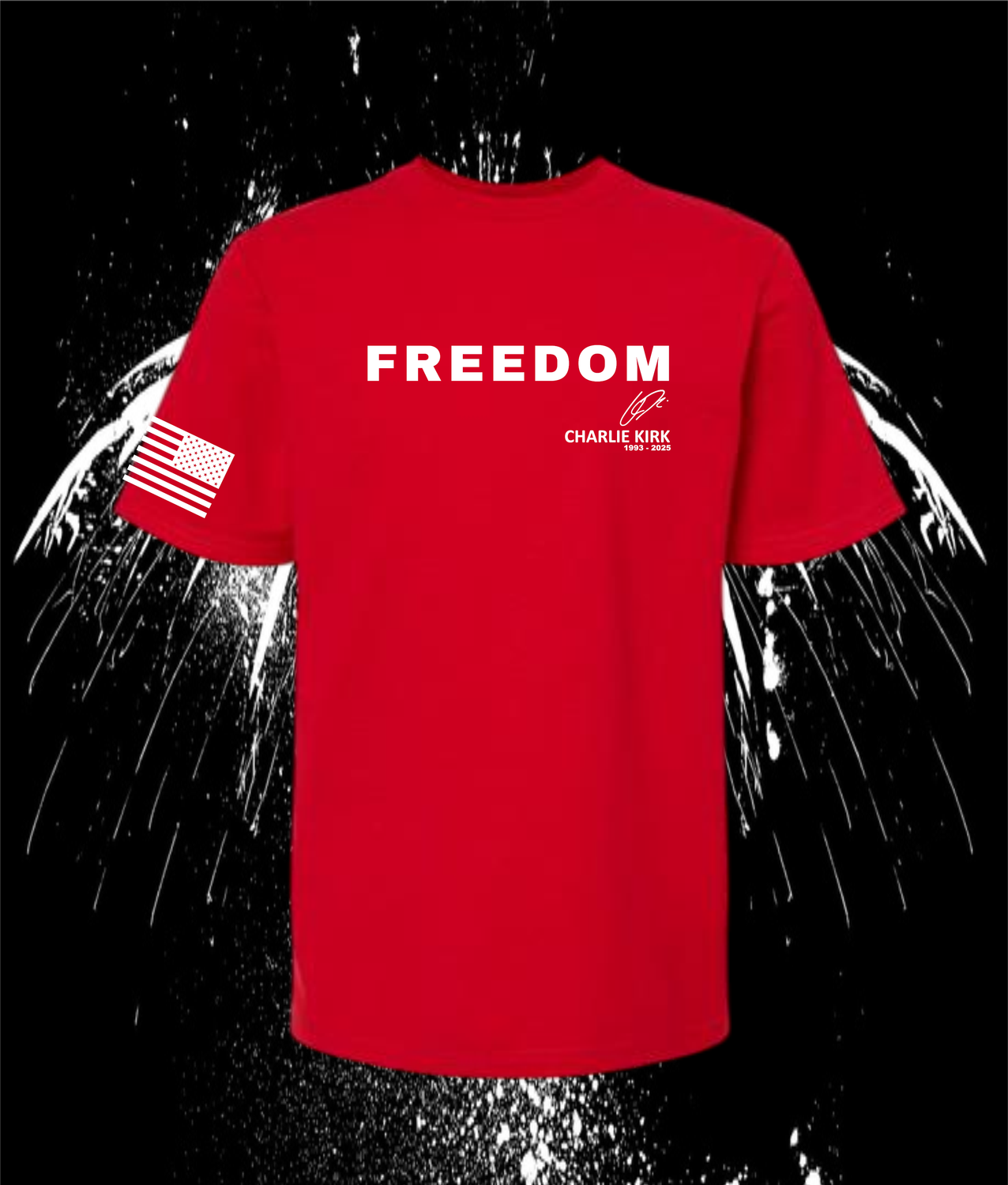 Charlie Kirk Memorial FREEDOM Charlie Kirk Memorial FREEDOM