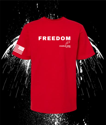 Charlie Kirk Memorial FREEDOM