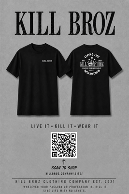 KILL BROZ "No Limits" Original Tee KILL BROZ "No Limits" Original Tee