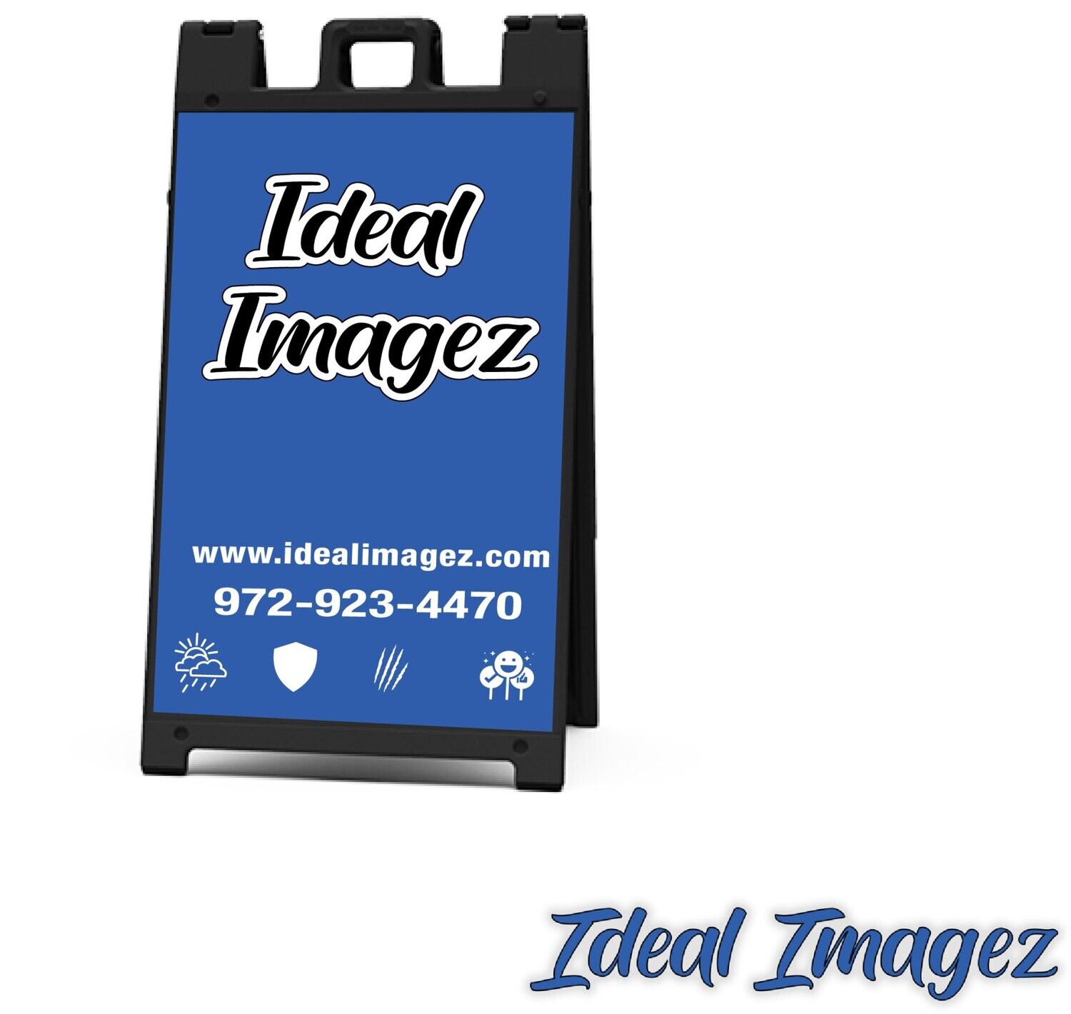 AFrame Sidewalk Sign