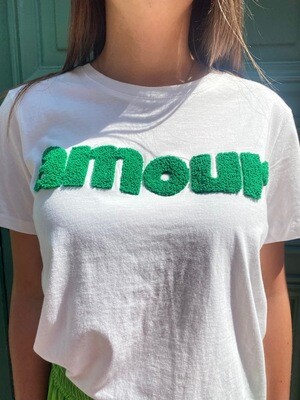 T-Shirt Amour Vert