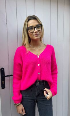 Gilet Ana Fushia
