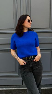 Pull Camille Bleu Roi