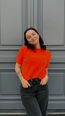 Pull Camille Orange