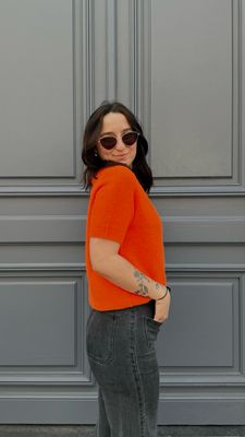 Pull Camille Orange