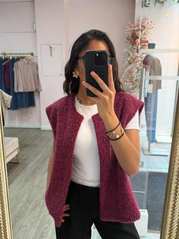 Veste Bordeaux 