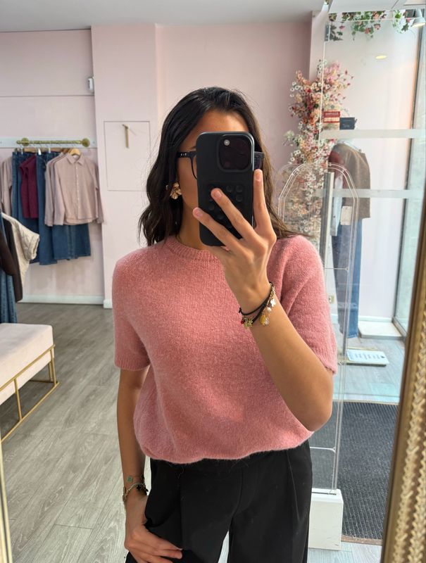 Pull Lisa Vieux Rose
