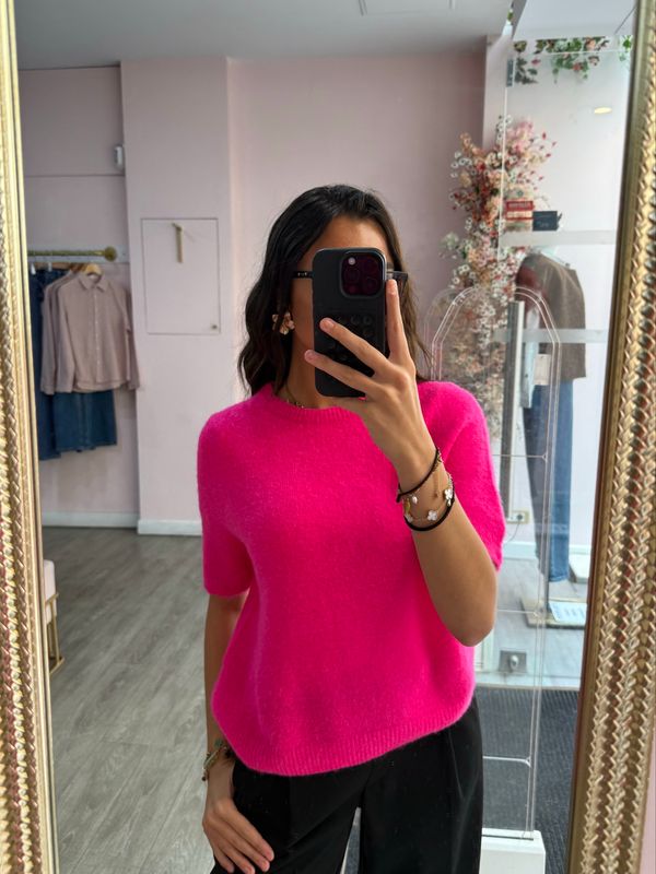 Pull Lisa Rose Fuchsia 
