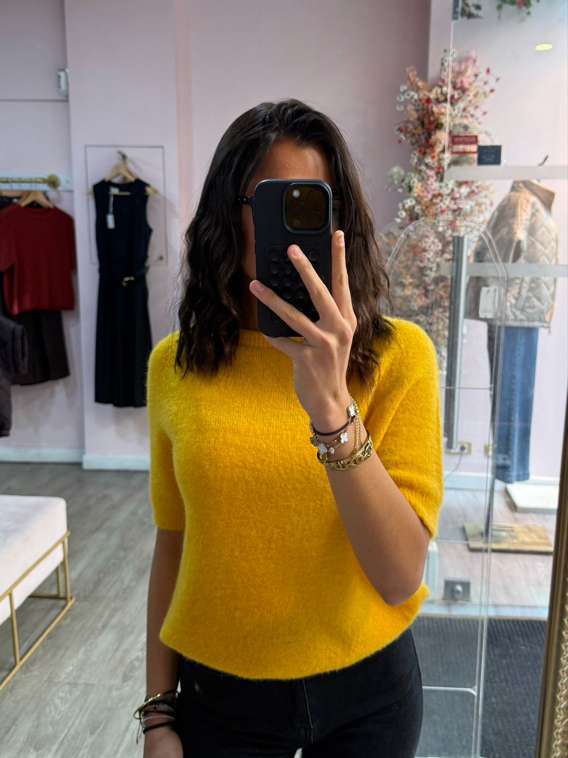 Pull Lisa Jaune 