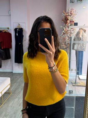 Pull Lisa Jaune 