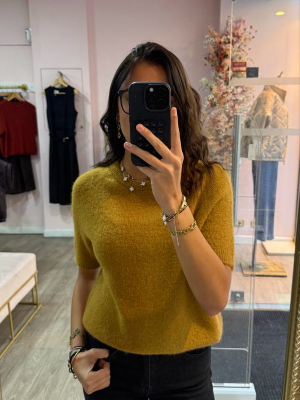 Pull Lisa Moutarde