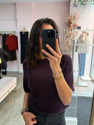 Pull Lisa Violet Foncé