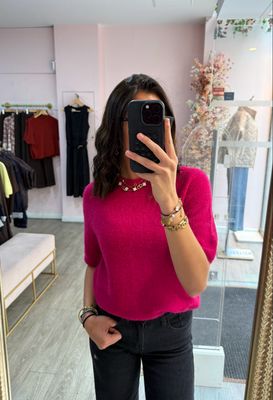 Pull Lisa Framboise