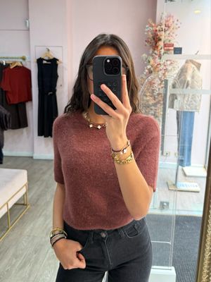 Pull Lisa Brique 