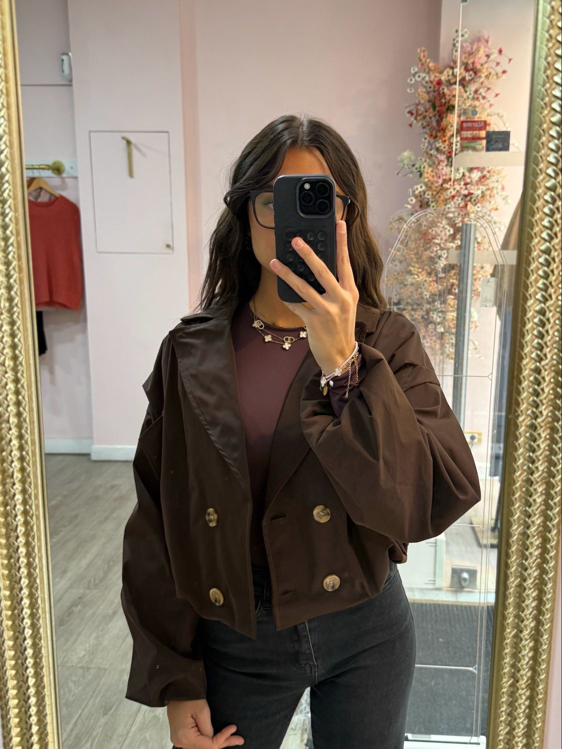 Trench Court Marron 