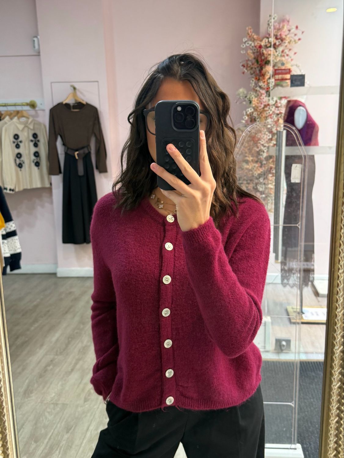 Gilet Bordeaux 