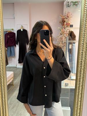 Chemise Fluide Noir