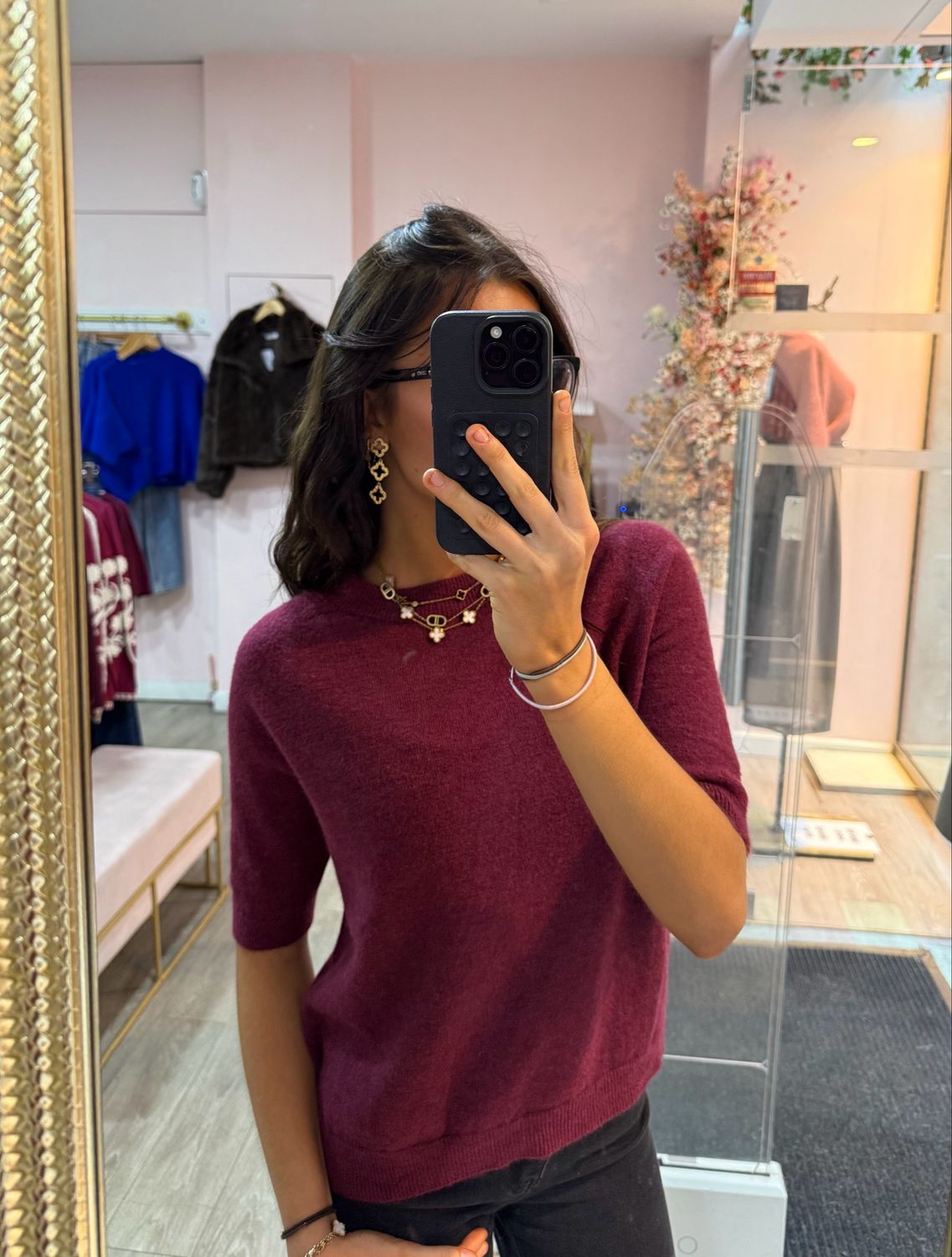 Pull Lou Bordeaux 