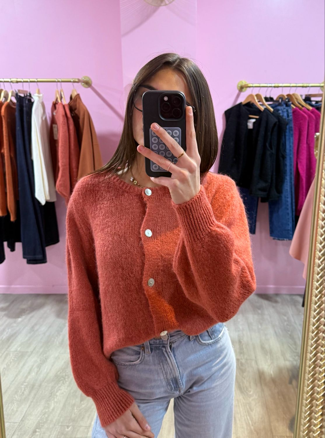 Gilet Corail Manche Longue 