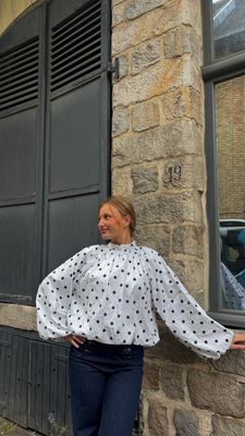 Blouse dos nu 