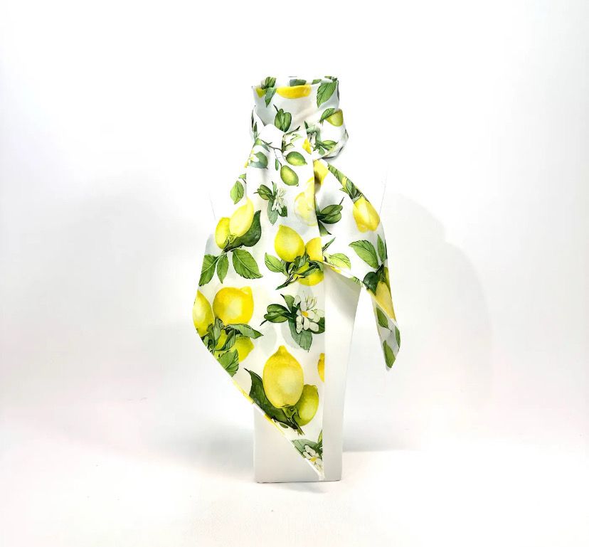 Foulard citron 2