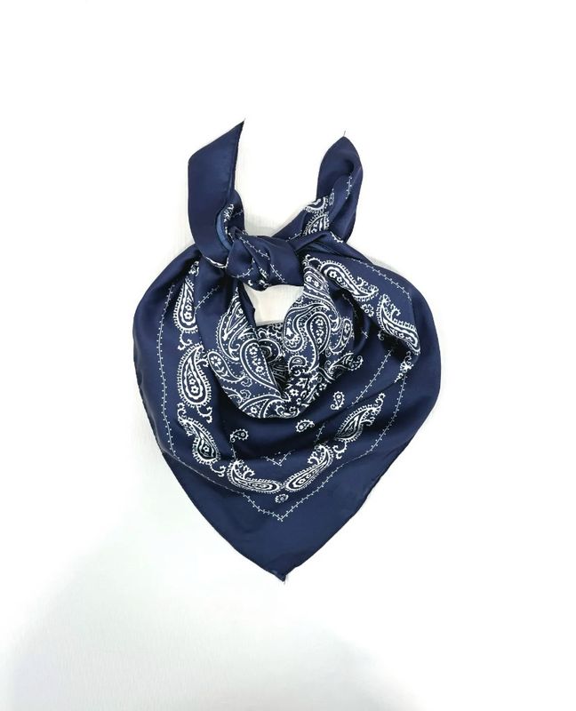 Foulard bleu