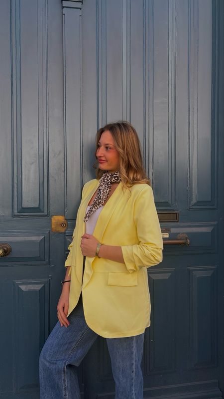 Blazer jaune 