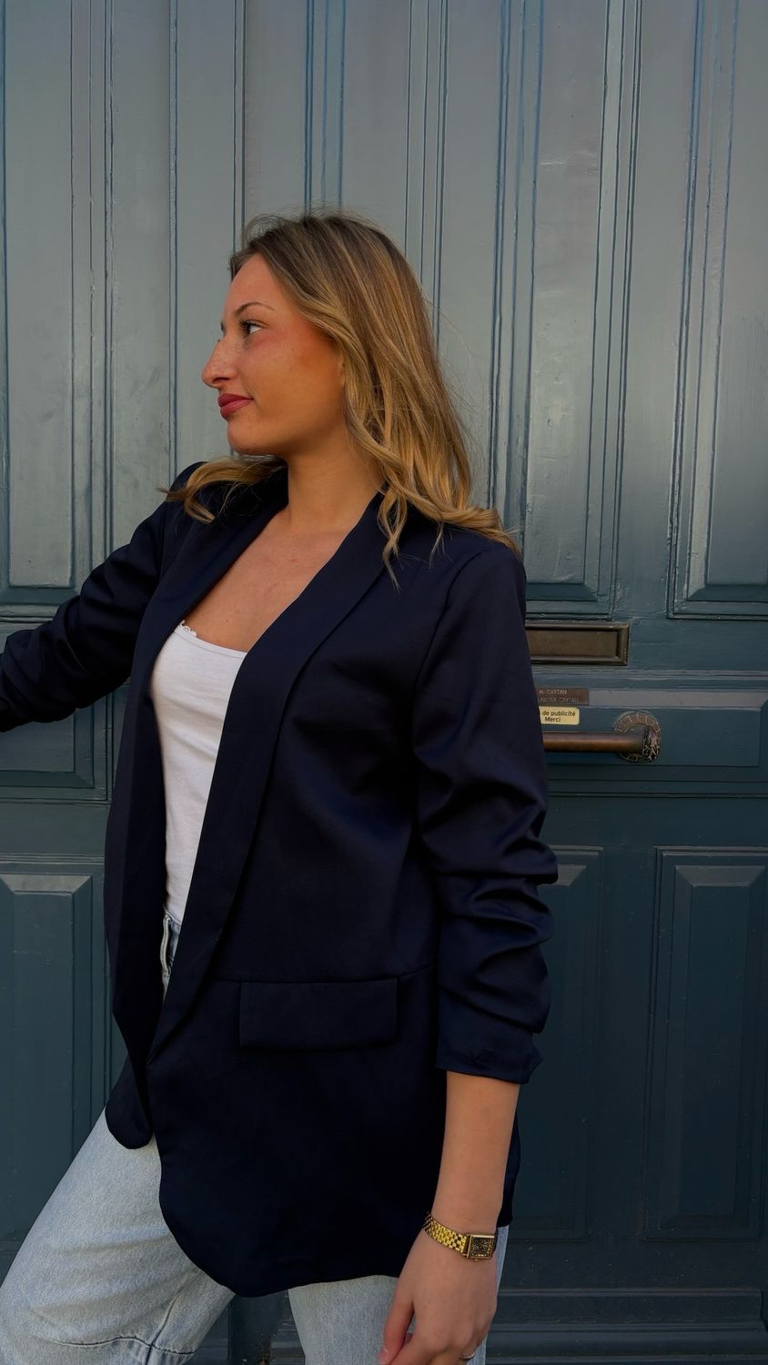 Blazer bleu marine 
