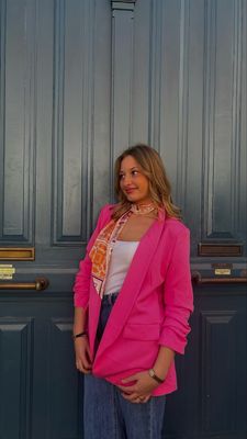 Blazer rose 