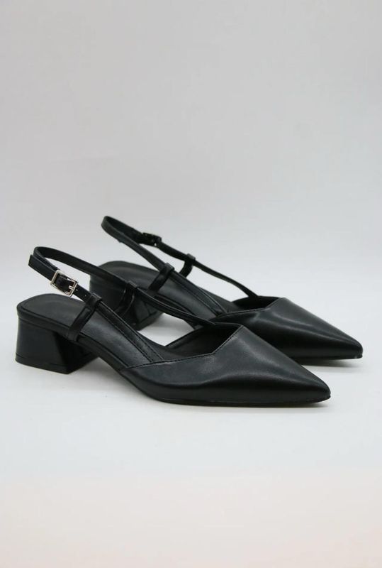 Escarpin Slingback Noir
