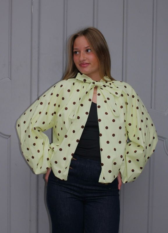 Blouse Dos Nue À Poids Jaune 