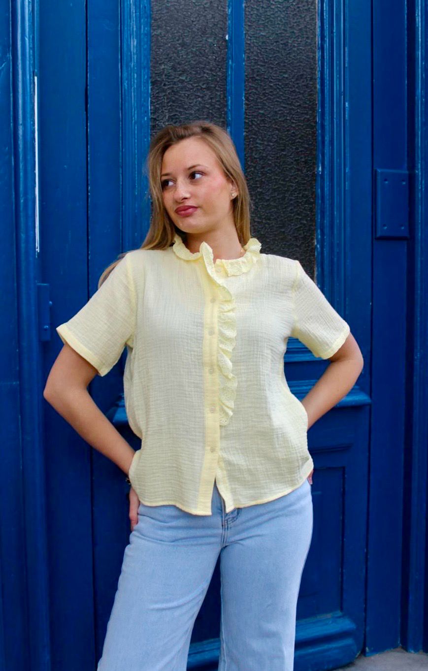 Blouse Zely Jaune 