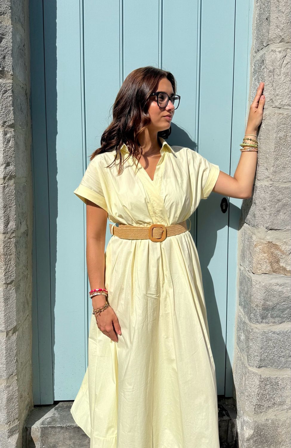 Robe Linda Jaune 