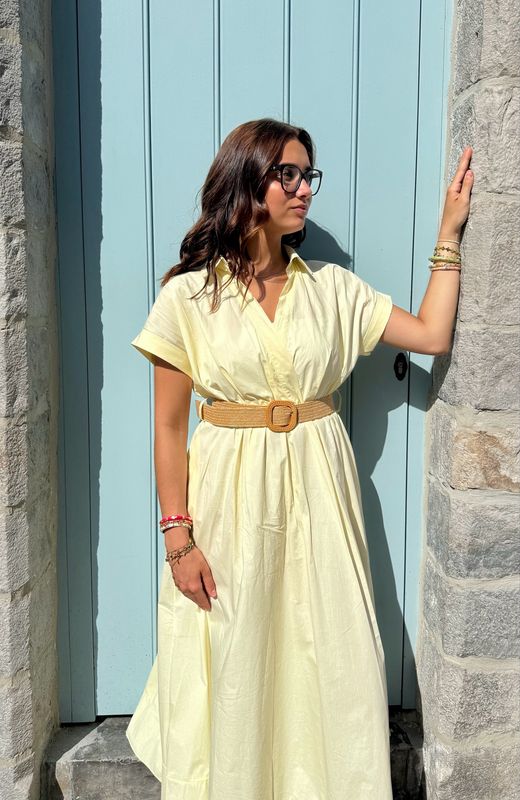 Robe Linda Jaune 