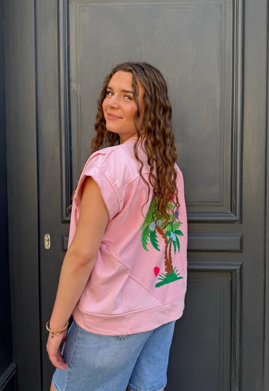 Haut Palmier Rose 