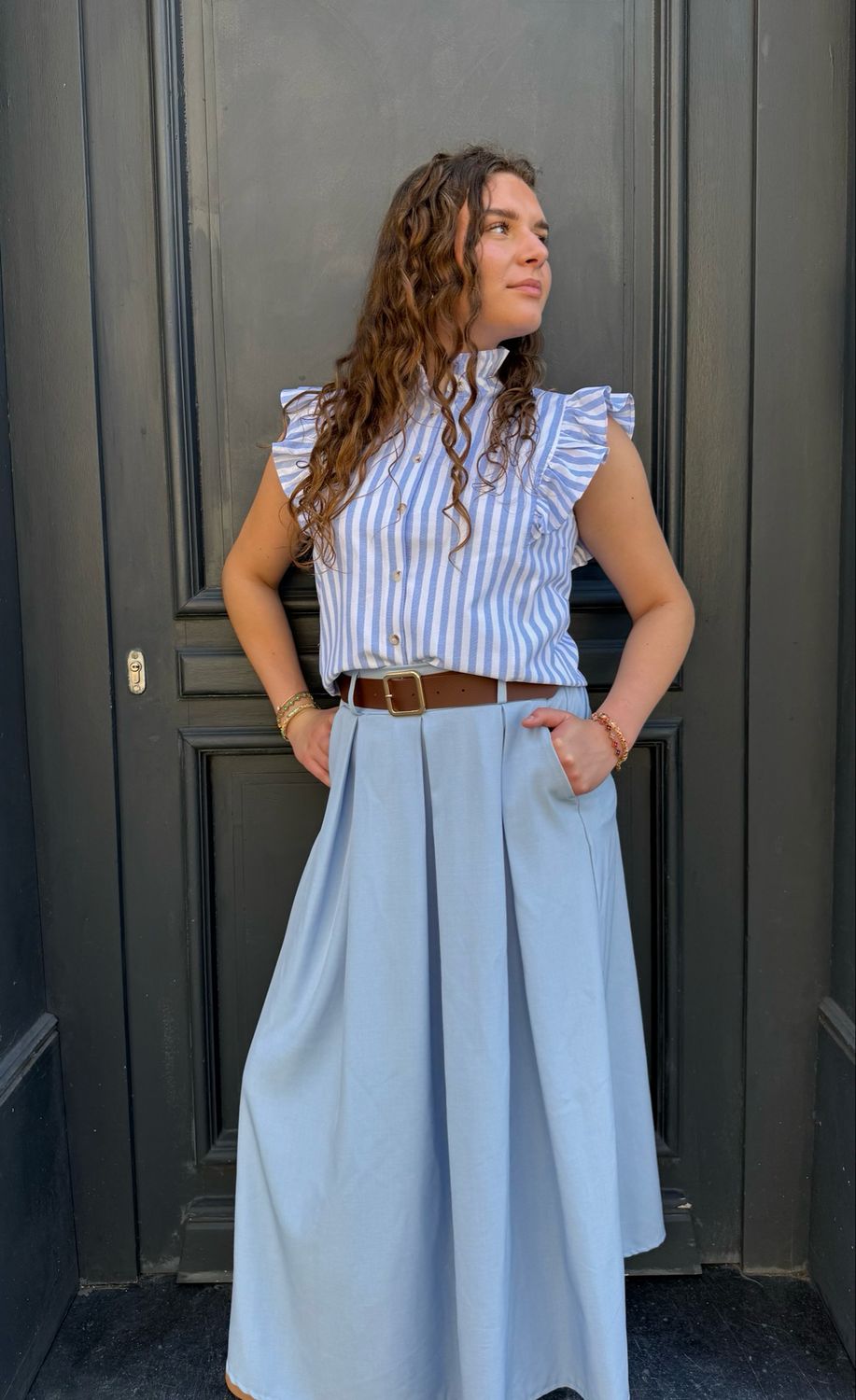 Jupe Vaea Bleu 
