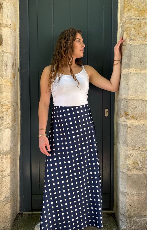 Jupe Lylou Bleu Marine 
