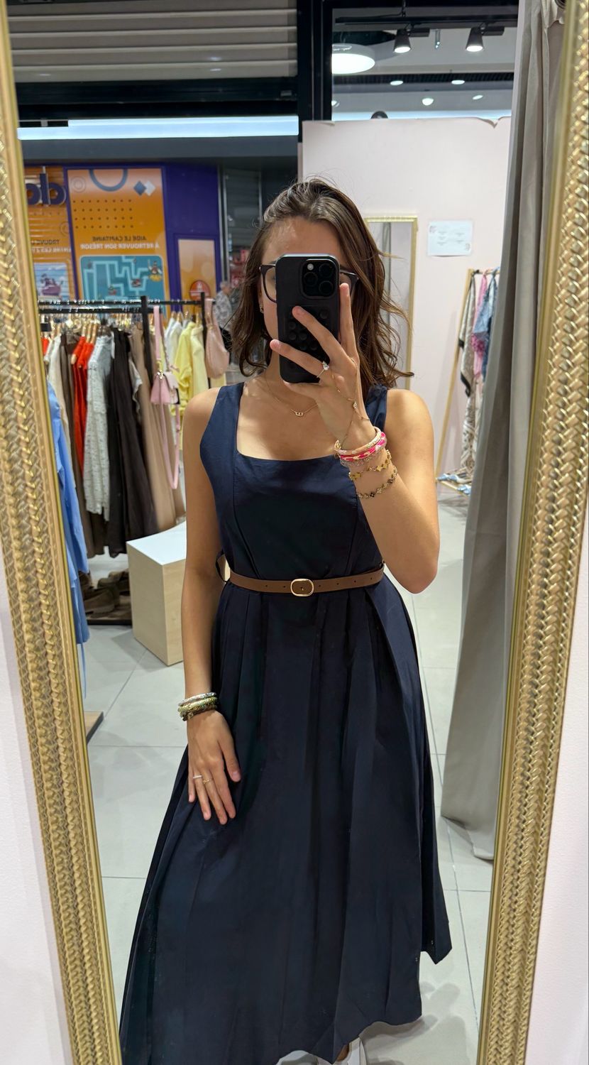 Robe Tiffany Bleu Marine 