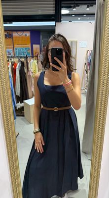 Robe Tiffany Bleu Marine 