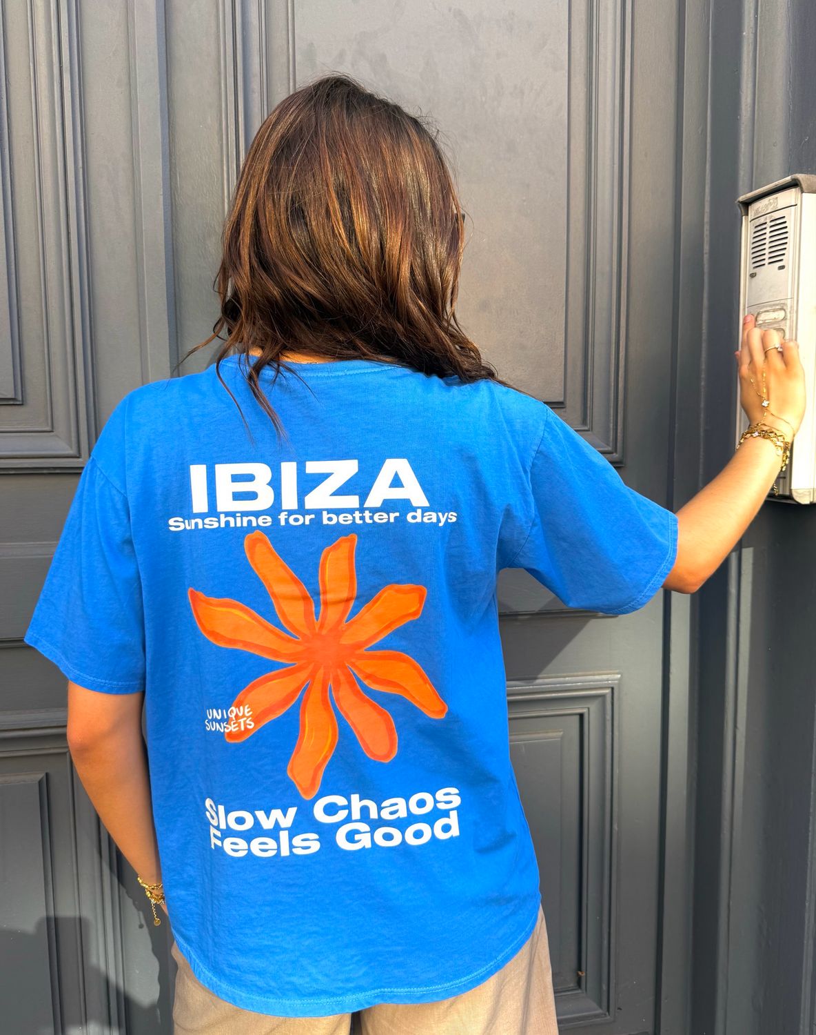 Tee Shirt Ibiza Bleu 2 