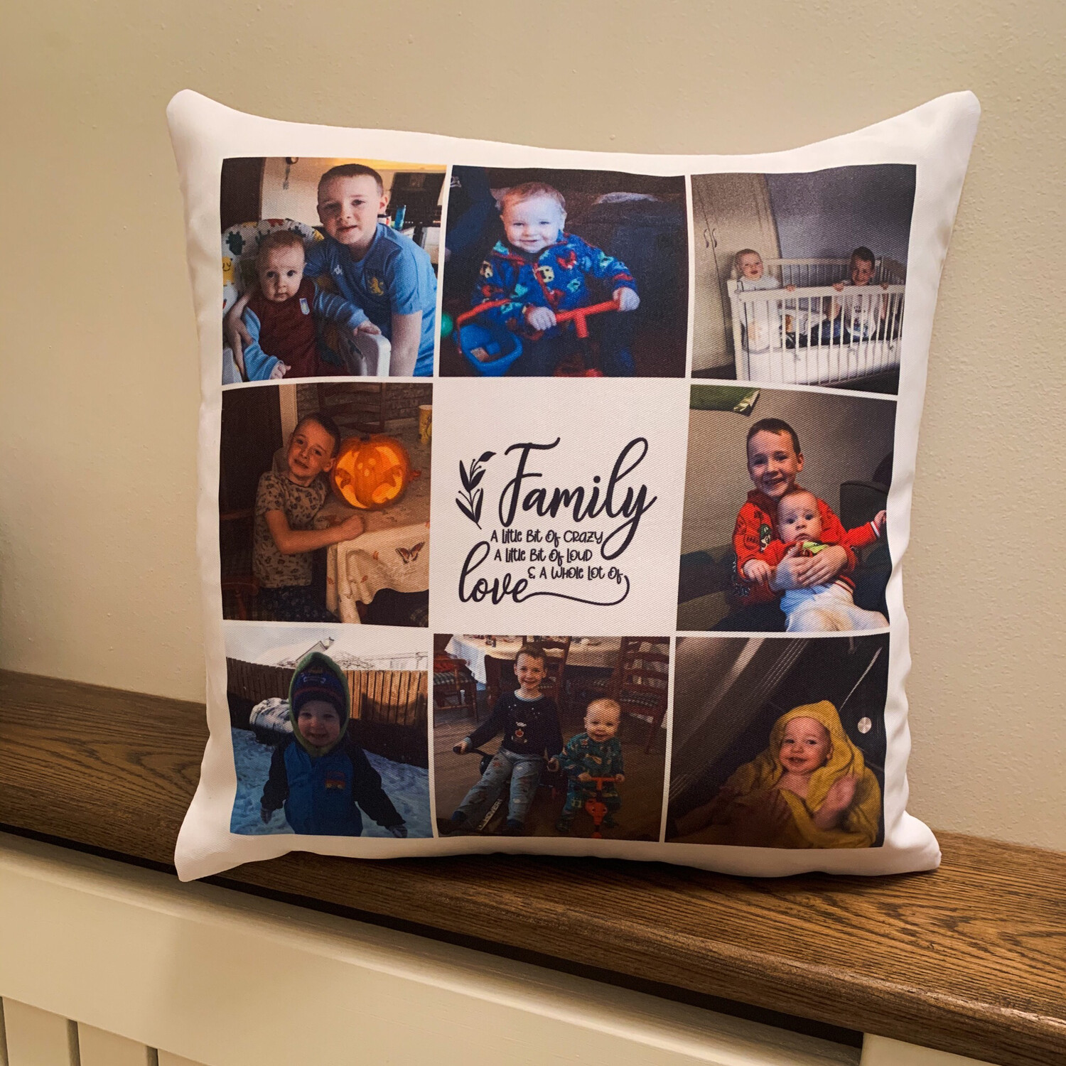 Family - Personalised Cushion Cover &amp; Mug