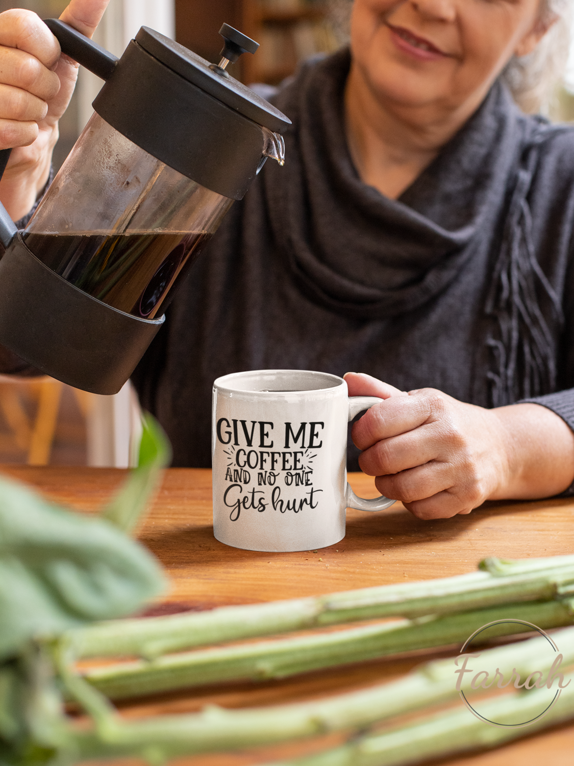 Give Me The Coffee And No-One Gets Hurt Mug 10oz
