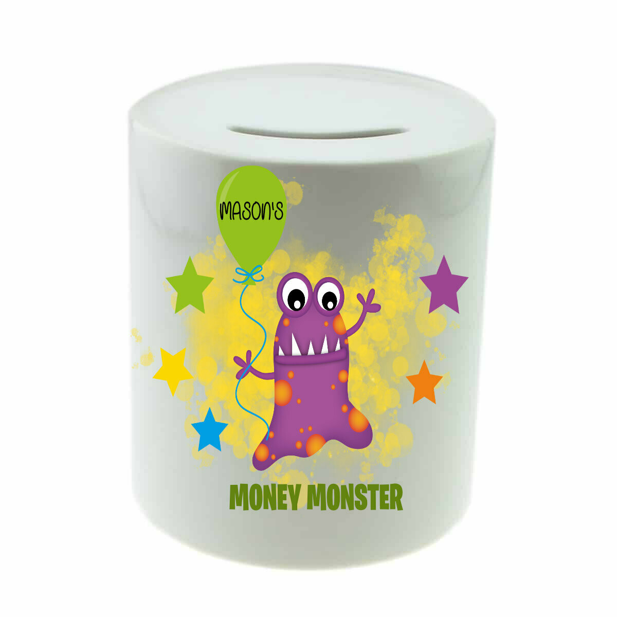 Ceramic Money Jar - Money Monster