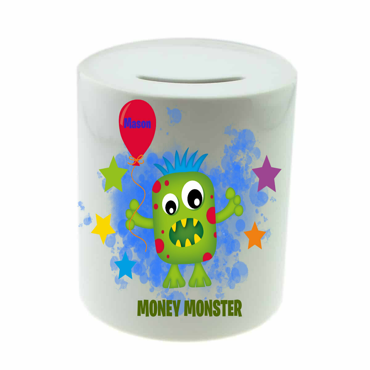 Ceramic Money Jar - Money Monster