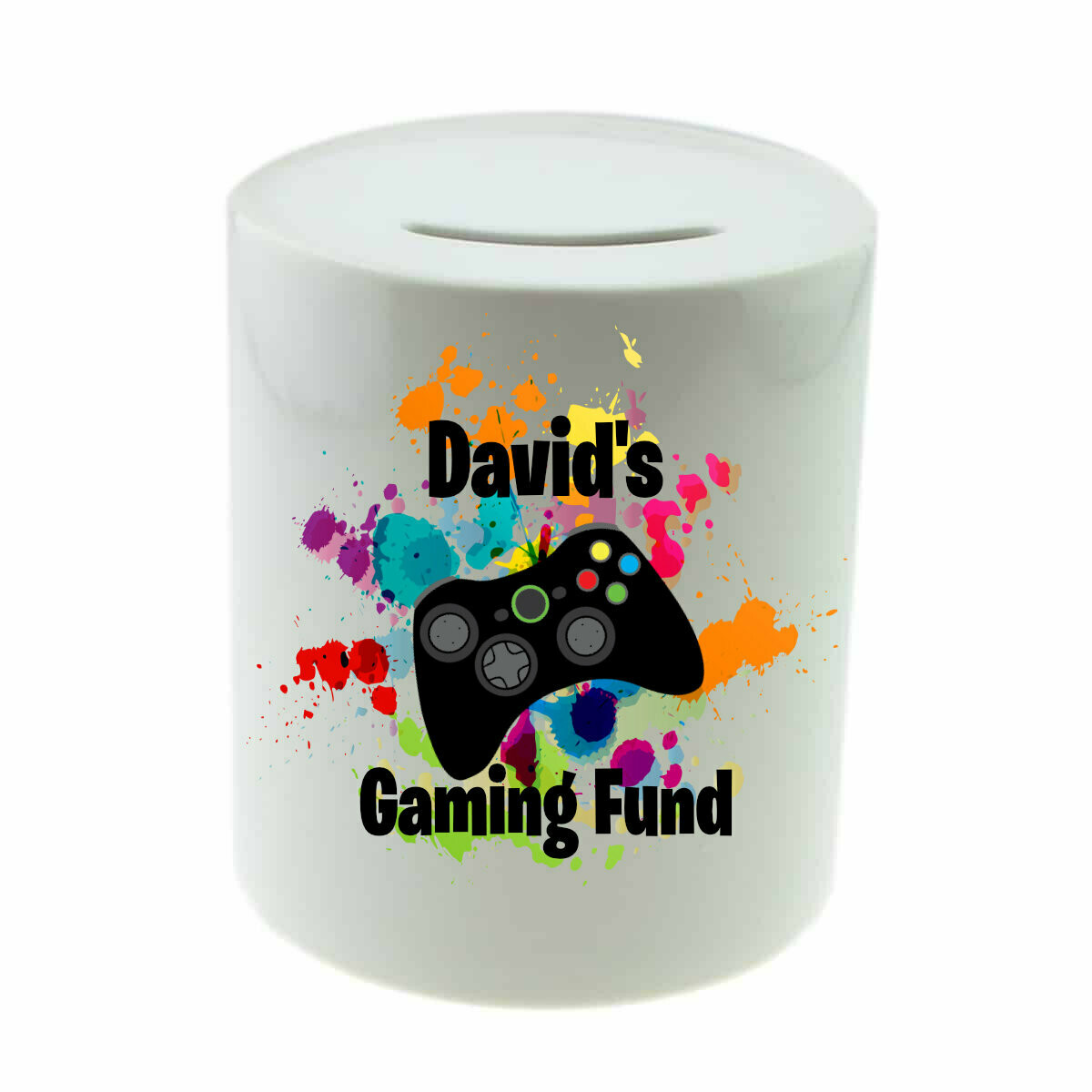Ceramic Money Jar - Gaming Fund XBOX