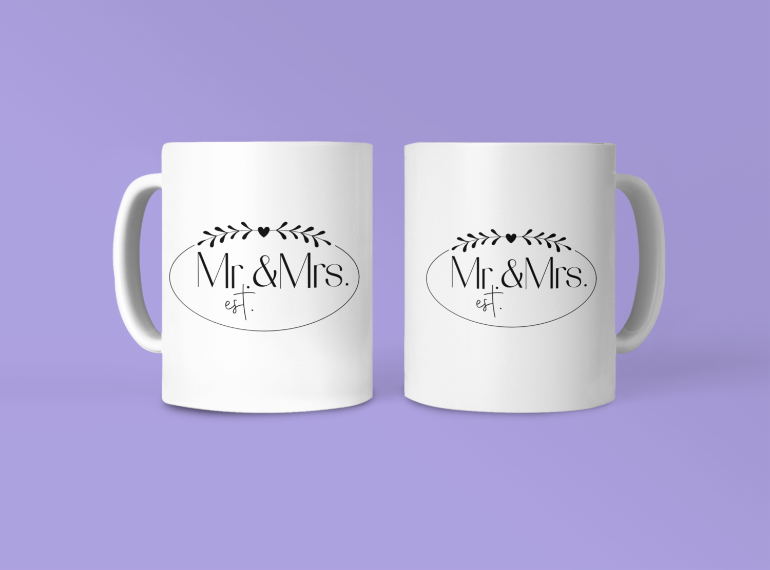 Wedding Mugs 10oz