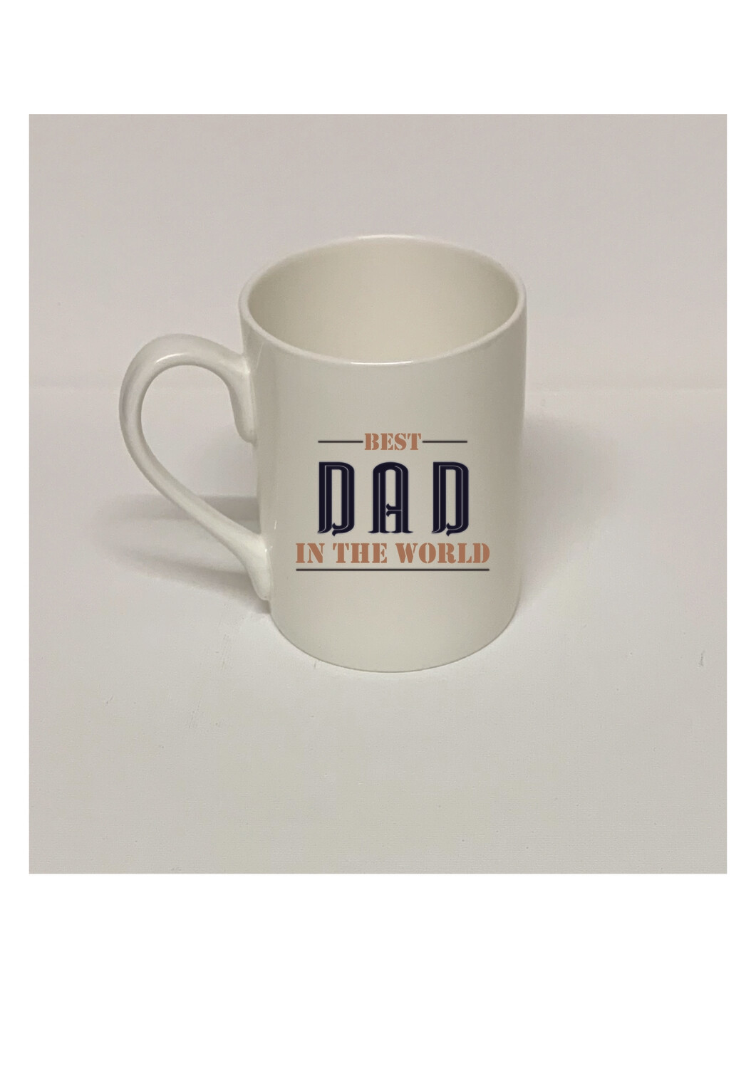 Best Dad In The World - 9oz Bone China Mug