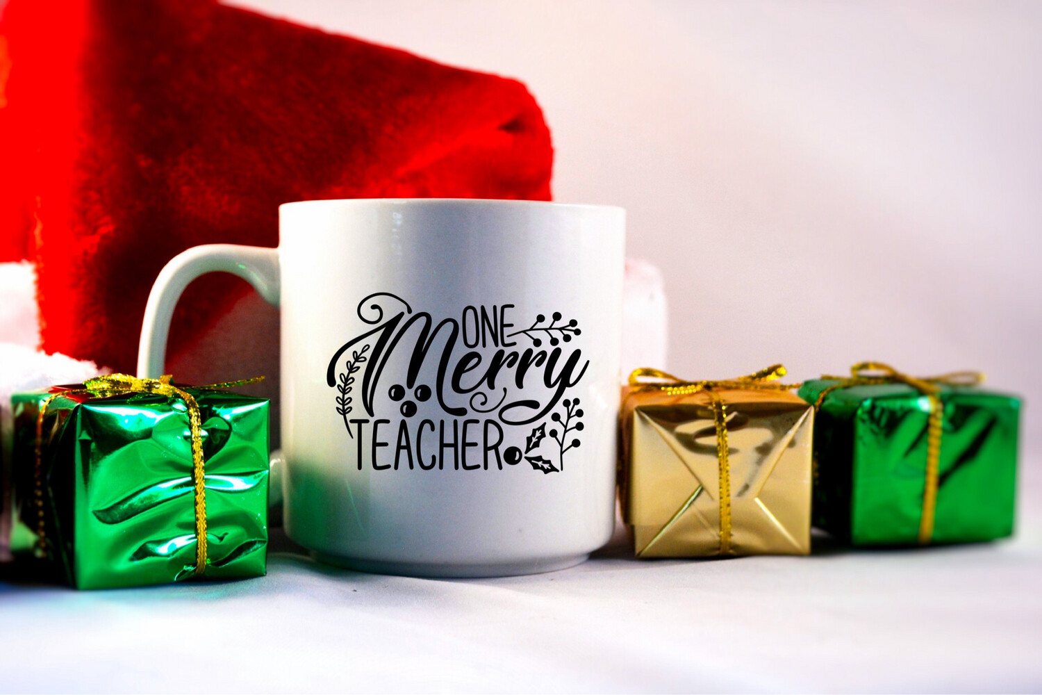 One Merry Teacher - 10oz Mug
